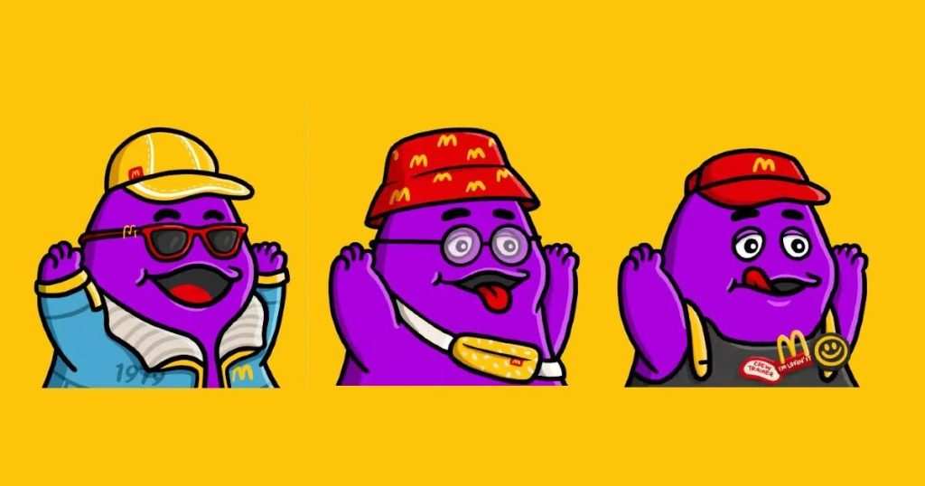 Grimace NFT Owners Gain VIP Entry to McDonald's Metaverse