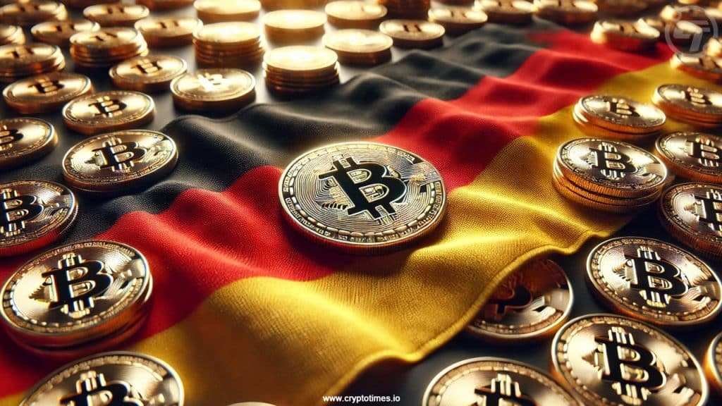 German Bitcoin Reserves Plummet by 90%, Now at 4,925 BTC