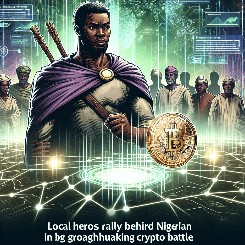 Local Heroes Rally Behind Nigerian Crusader in Groundbreaking Crypto Battle