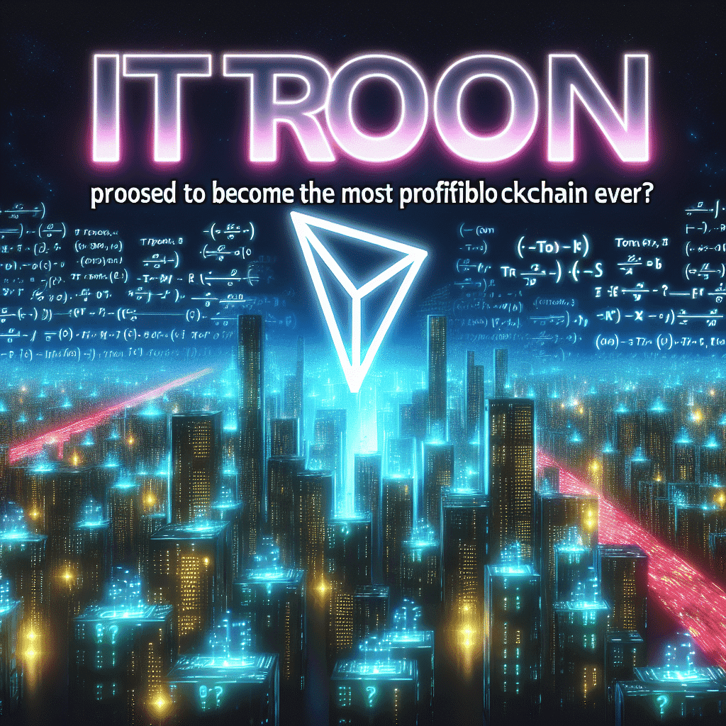 Is Tron Poised to Become the Most Profitable Blockchain Ever?