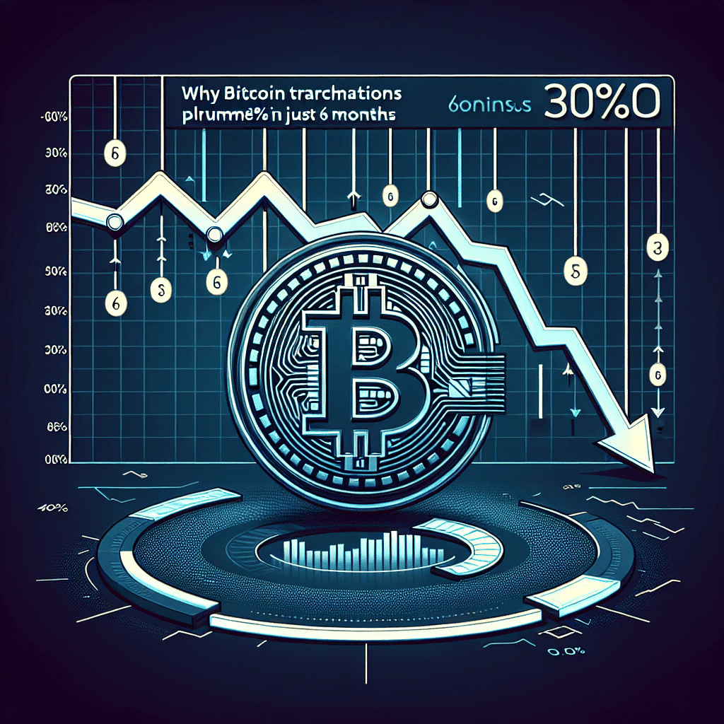 Why Bitcoin Transactions Plummeted 30% in Just 6 Months