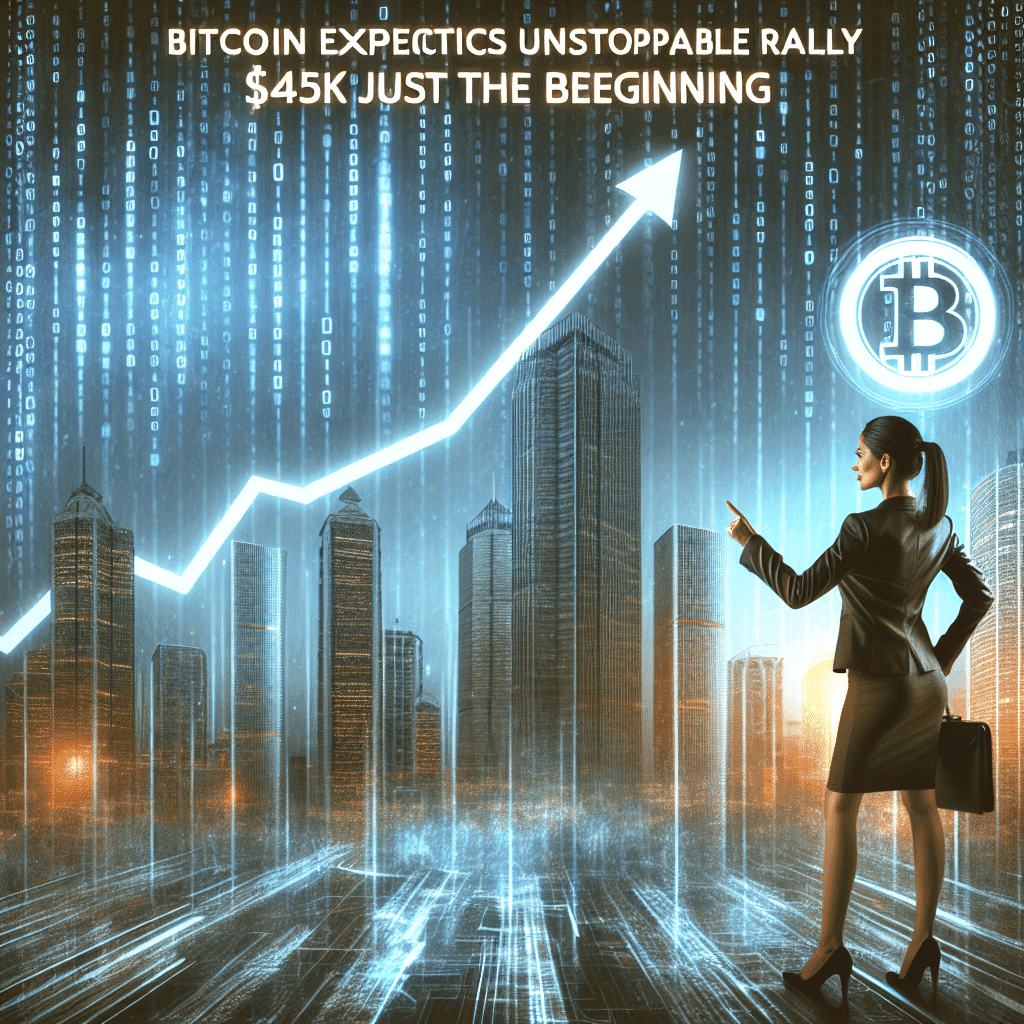 Bitcoin Expert Predicts Unstoppable Rally - $45K Just the Beginning