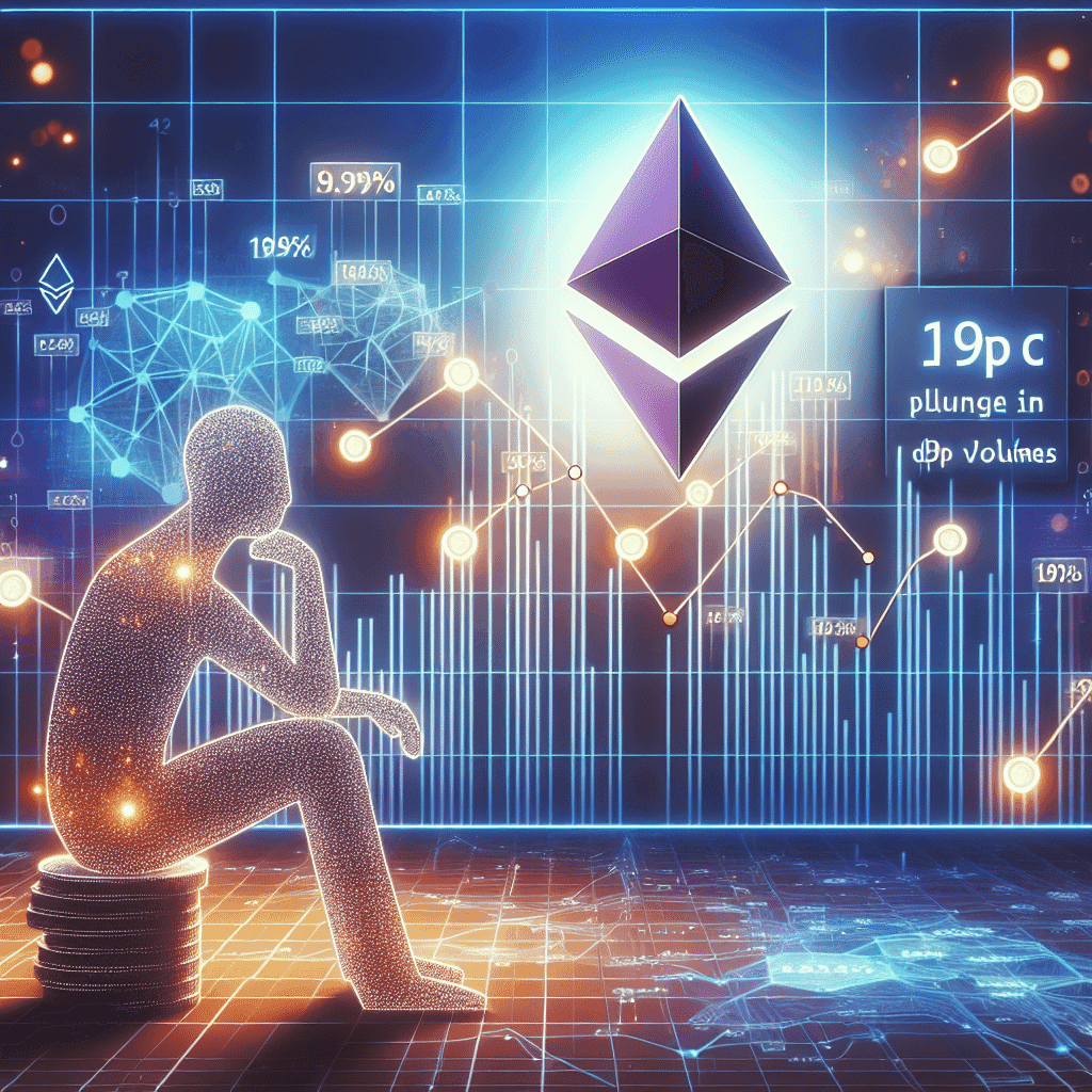 Ethereum Struggles: A 19% Plunge in DApp Volumes Questions Its Future