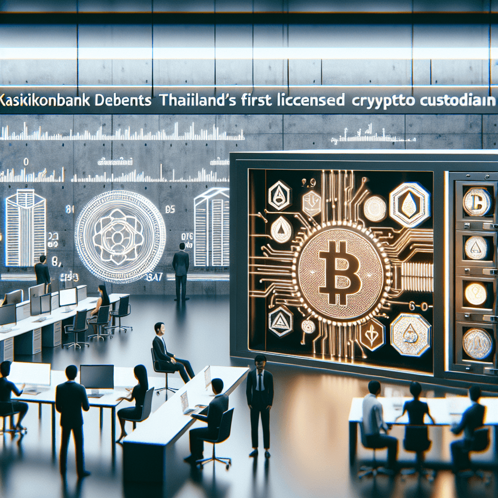 Kasikornbank Debuts Thailand's First Licensed Crypto Custodian