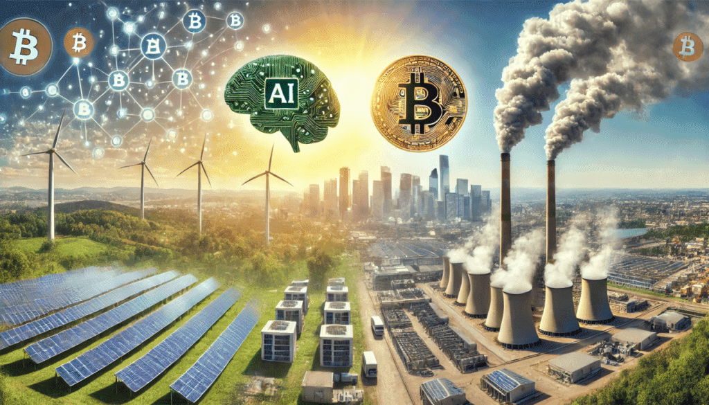 Discover Who's Zapping More Energy: Bitcoin or AI? Shocking Power Grid Impact