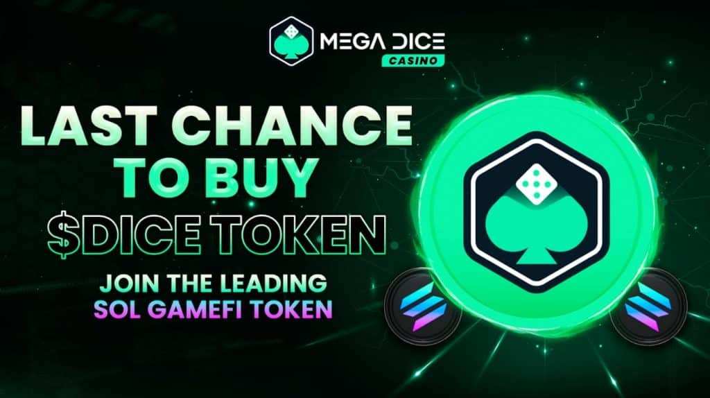 Mega Dice Presale Skyrockets with $1.8M as Whale Drops $20K