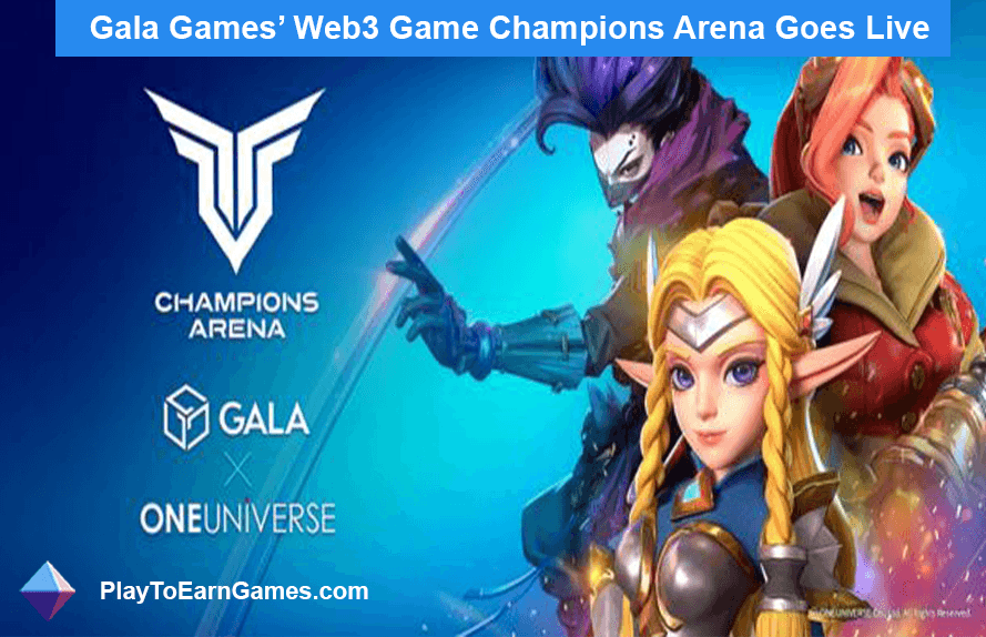 Die Web3 Game Champions Arena von Gala Games geht live