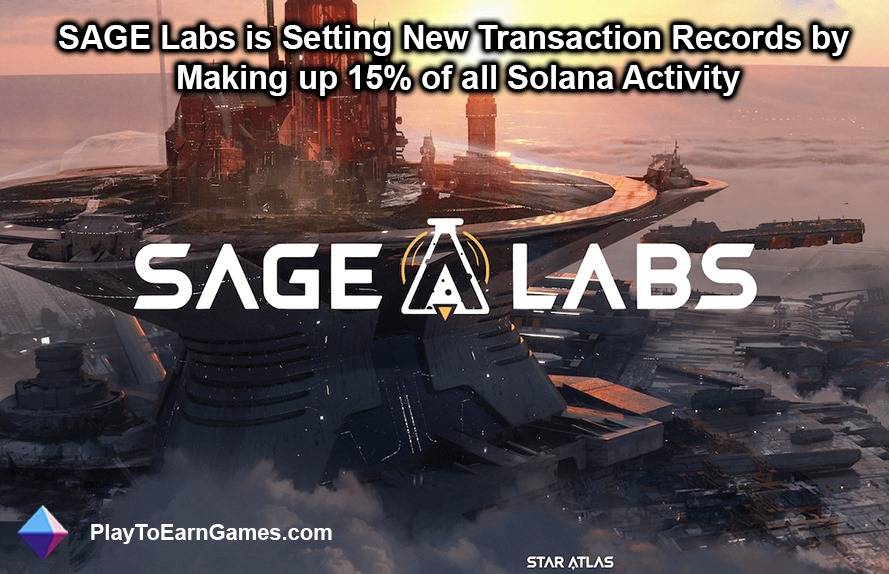 SAGE Labs: Die Auswirkungen des Solana-Blockchain-Sci-Fi-Spiels und die Herausforderungen, denen sich Star Atlas gegenübersieht