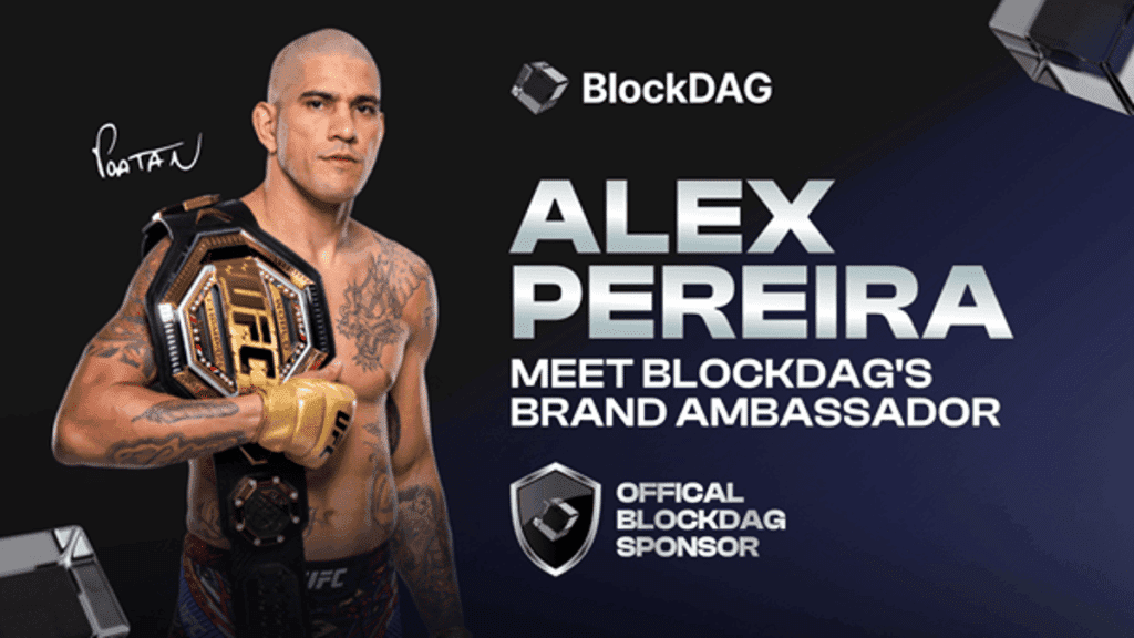 BlockDAG Presale Reaches $61M; Partners with UFC's Alex Pereira, BNB & LEO Update