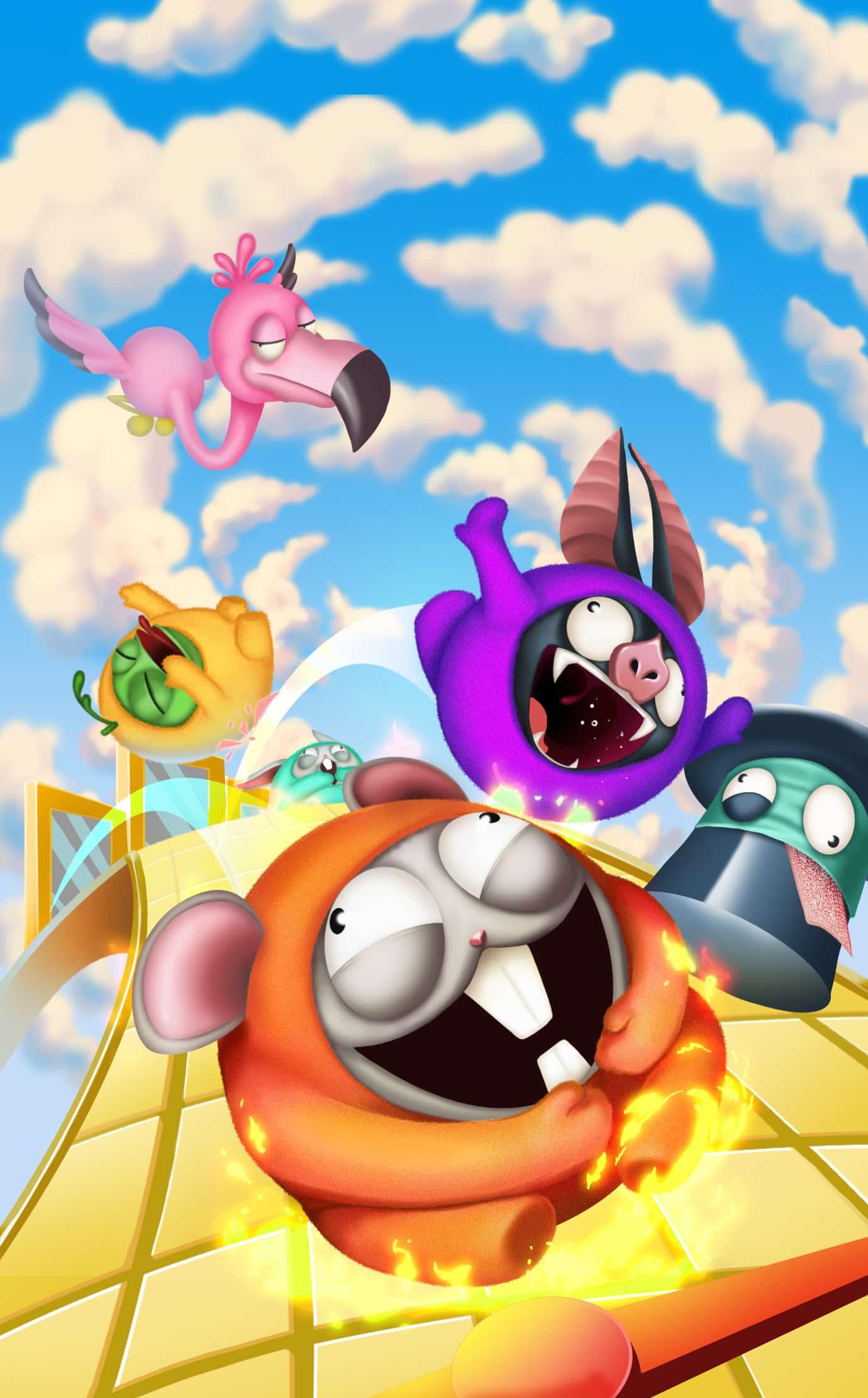 Ball Guys: Furry Road ist das ultimative mobile PVP-Multiplayer-Spiel