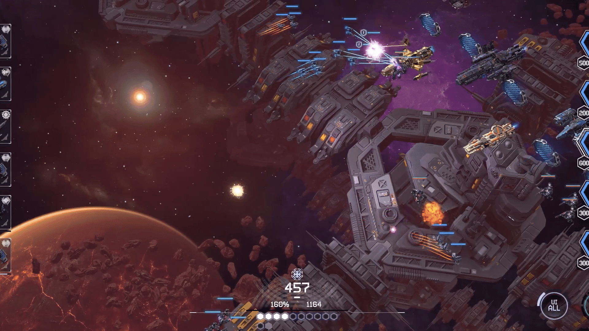 Galaxy Commanders ist ein fesselndes 3D-Science-Fiction-Spiel. Dieses Spiel bietet kompetitives PvP mit dynamischen Weltraumschlachten und gemeinschaftlichen Eroberungen.