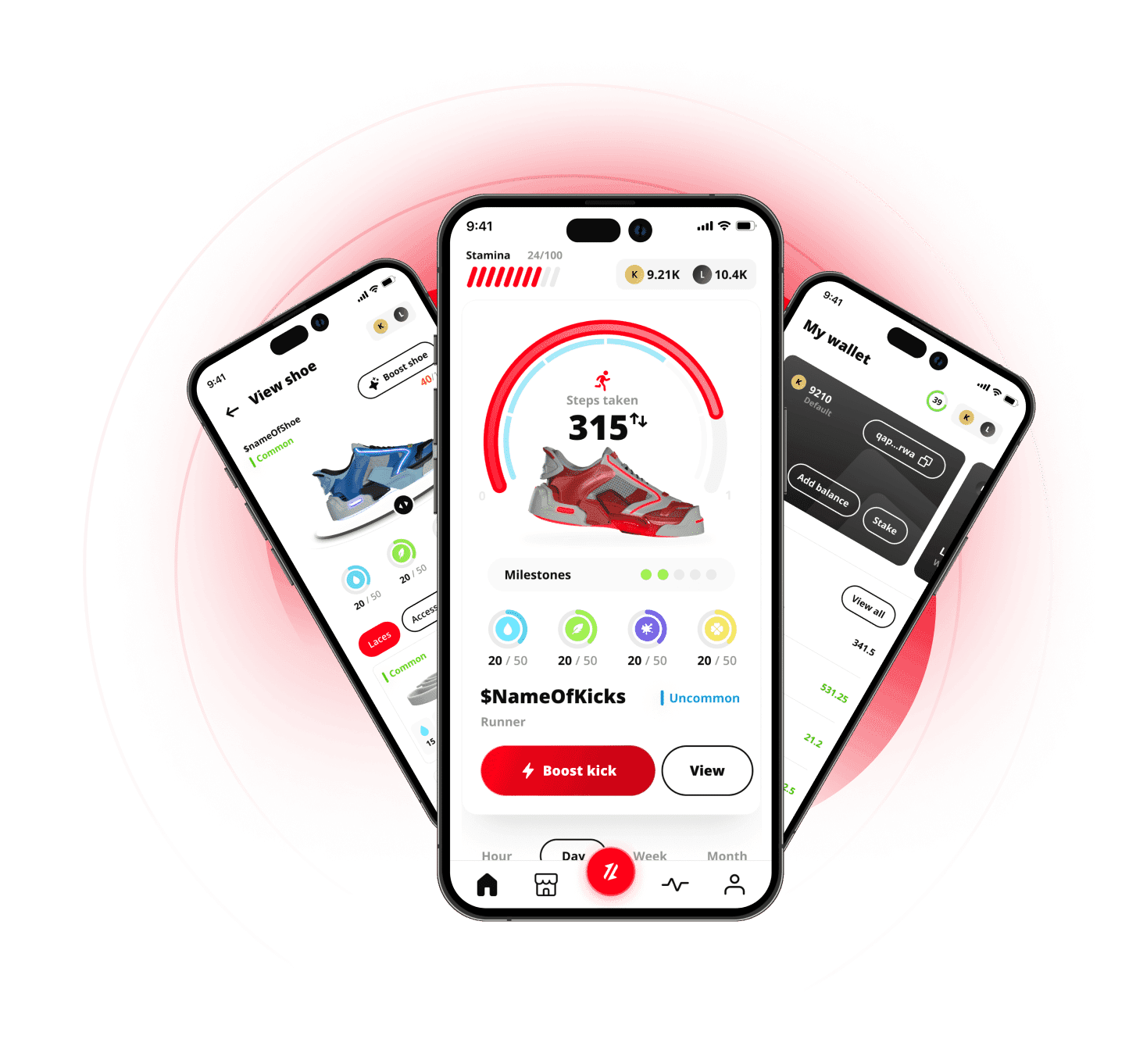 GetKicks, die Web3-App für Sneaker-Enthusiasten. 3D-NFT wagt sich in die Welt des „Move to Earn“ und sammelt dabei futuristische und stilvolle Schuhe