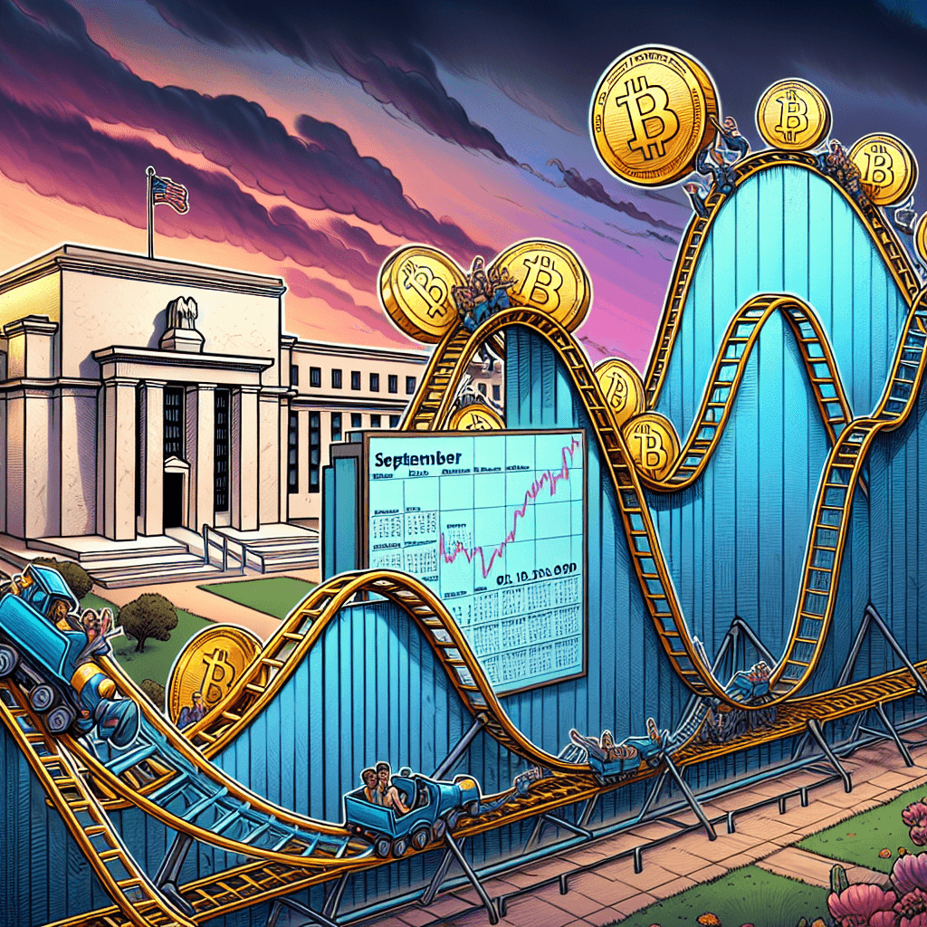 Brace for Bitcoin's Rollercoaster Ride During September's Fed Meeting