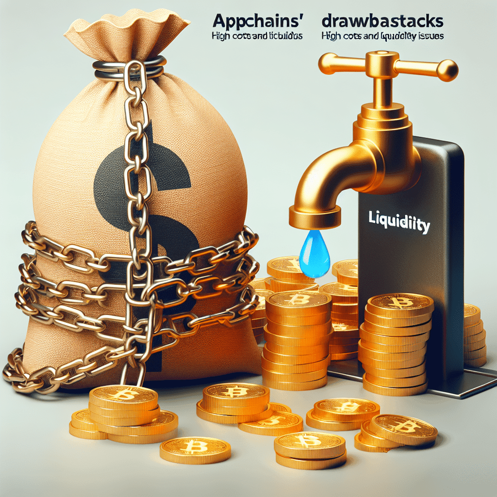 Appchains' drawbacks: High costs and liquidity issues