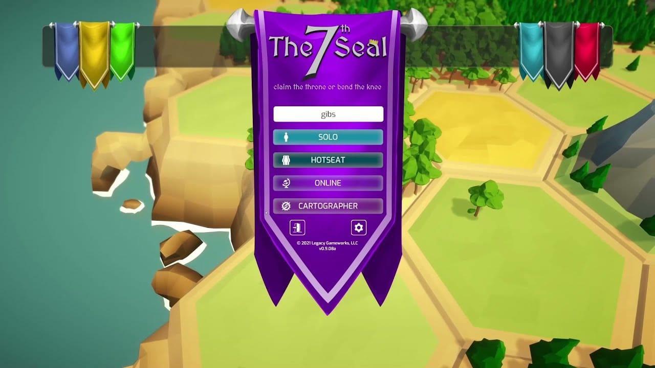 „The 7th Seal“ ist ein taktisches, rundenbasiertes Multiplayer-Strategiespiel, in dem es um den epischen Kampf um den leeren Thron geht.