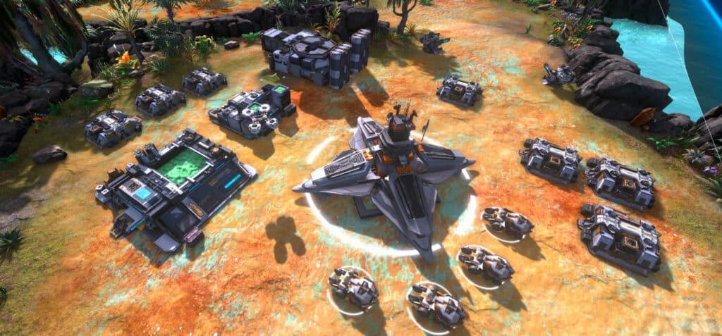 Ein kostenlos spielbares klassisches Echtzeit-Strategiespiel (RTS), in dem Spieler Ressourcen sammeln, Armeen anführen und in der Science-Fiction-Welt von Thalon kämpfen.