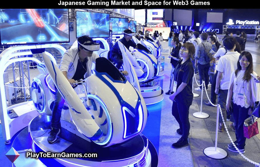 Japanischer Gaming-Markt und Raum für Web3-Spiele