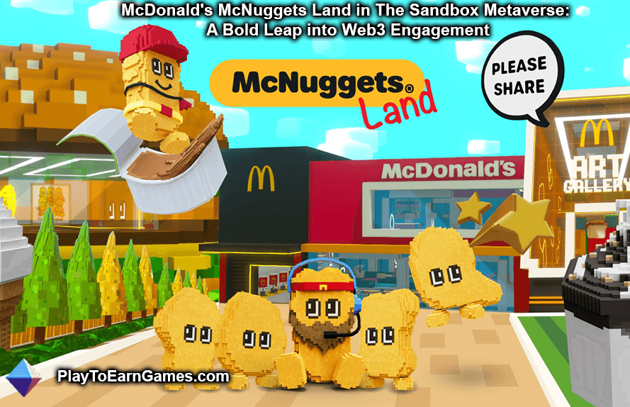 McDonald&#39;s Metaversum: McNuggets Land in The Sandbox