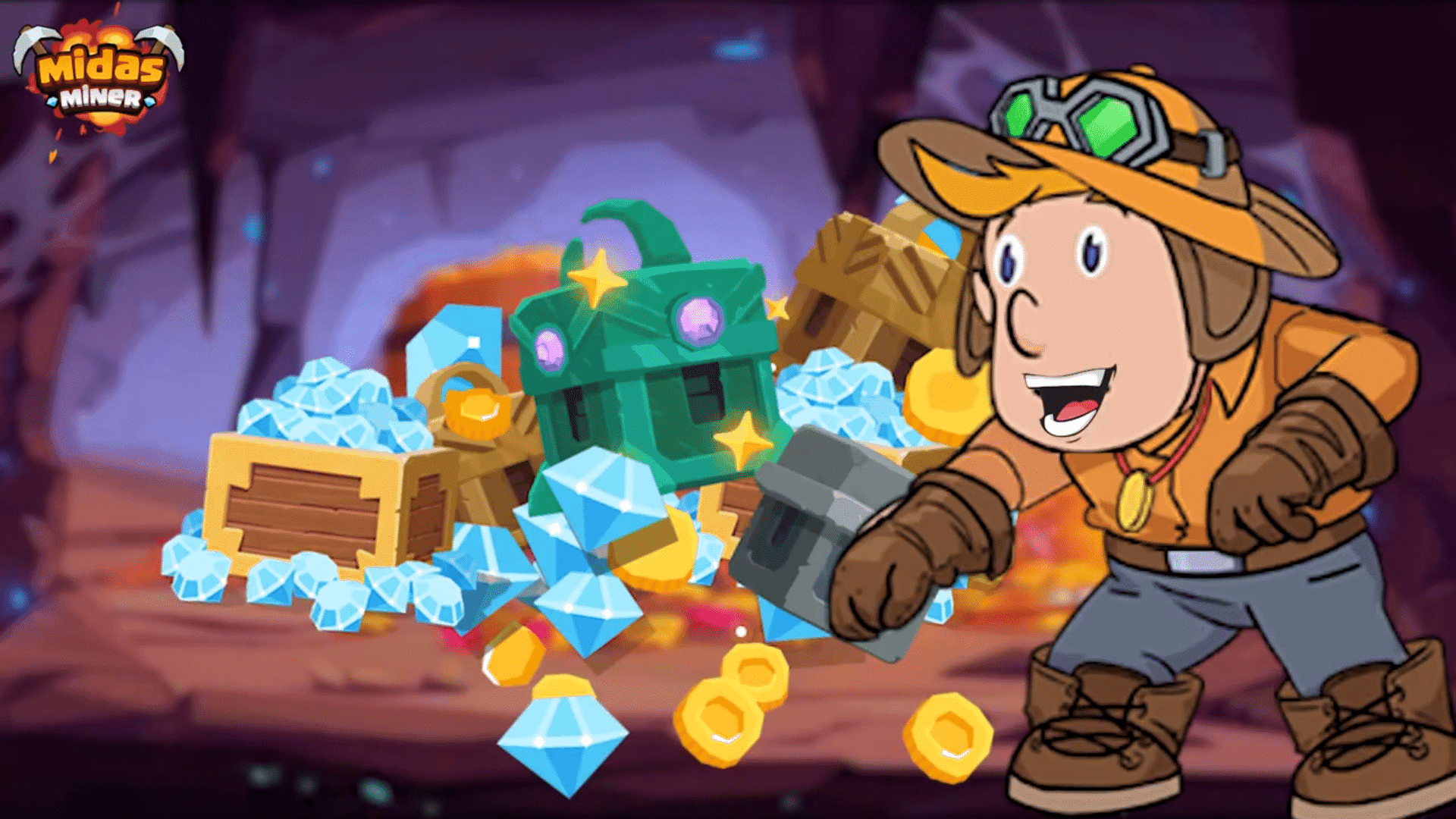 Midas Miner ist das führende Goldminenspiel auf Binance Smart Chain und bietet NFT-Gegenstände und ein lohnendes Spiel-zu-Verdienen-Erlebnis.