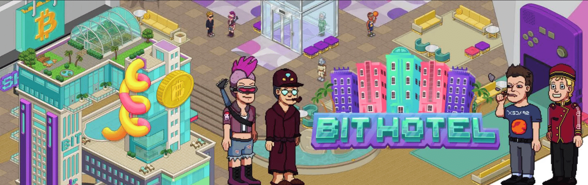 Bit Hotel ist ein Online-NFT-Spiel im Ferrum-Netzwerk mit einer sozialen Dynamik, bei der Spieler NFT-Gegenstände sammeln, um Belohnungen zu verdienen.