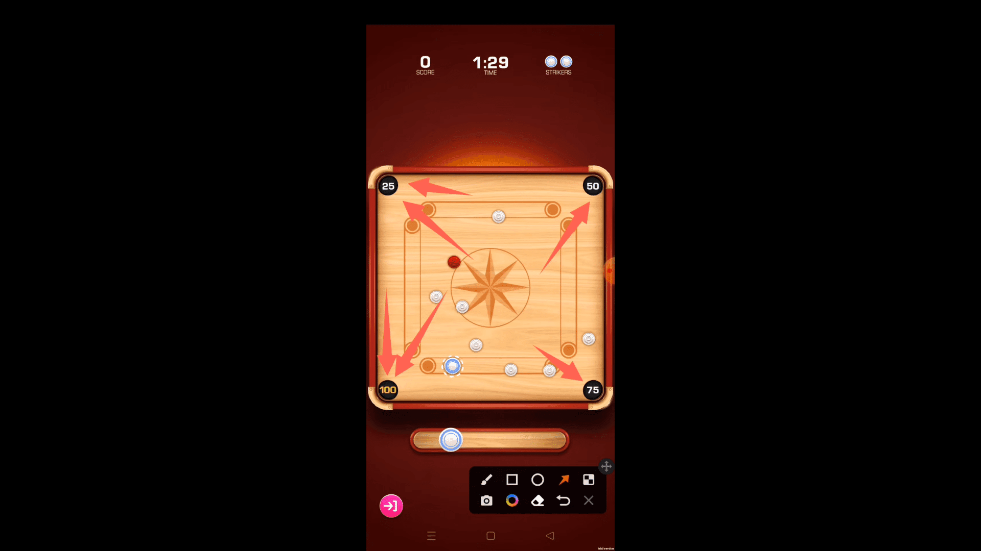 Carrom Blitz belebt das Carrom-Gameplay in einem kostenlosen Android-Spiel von Joyride Games neu und verleiht dem klassischen Erlebnis neue Spannung.