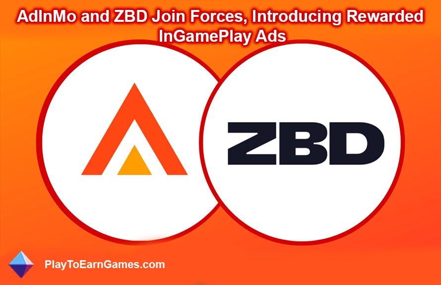 Die bahnbrechende Partnerschaft von AdInMo und ZBD führt Bitcoin-Belohnungen und verbesserte In-Game-Werbung ein
