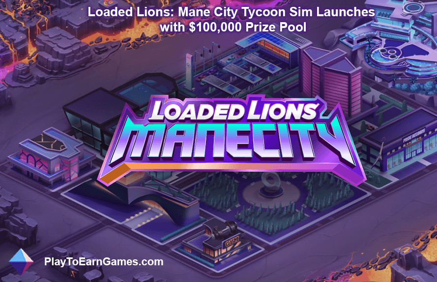 Loaded Lions: Mane City Tycoon Sim startet mit einem Preispool von 100.000 US-Dollar
