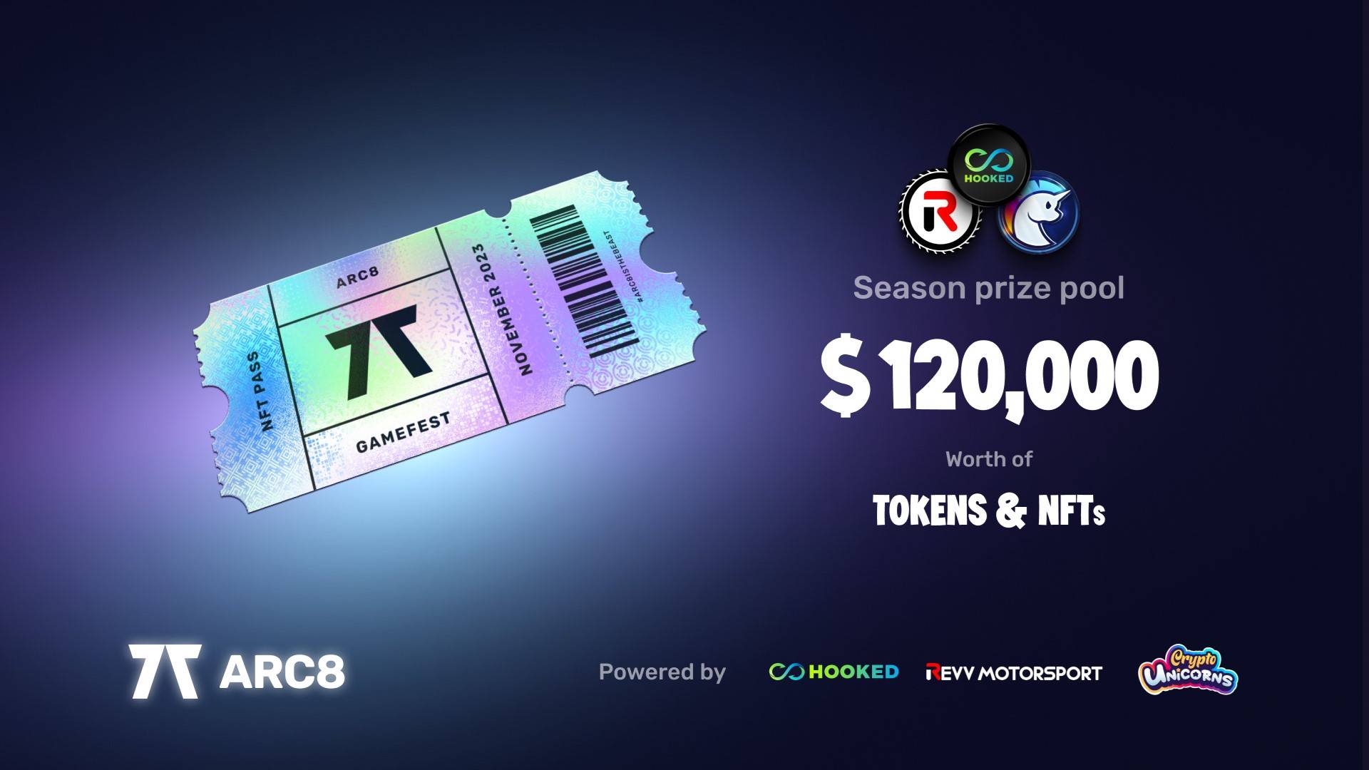 Arc8 startet GameFest-Spektakel mit einem Preispool von 120.000 US-Dollar und exklusiven NFTs